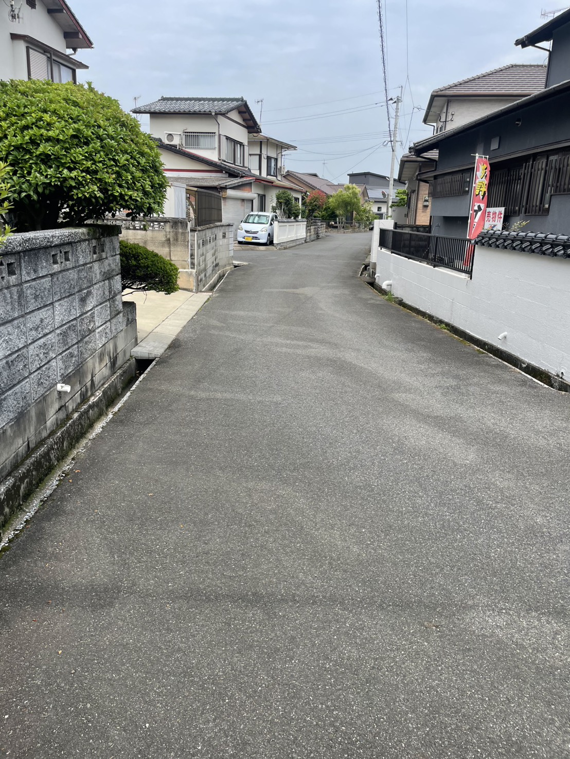前面道路②