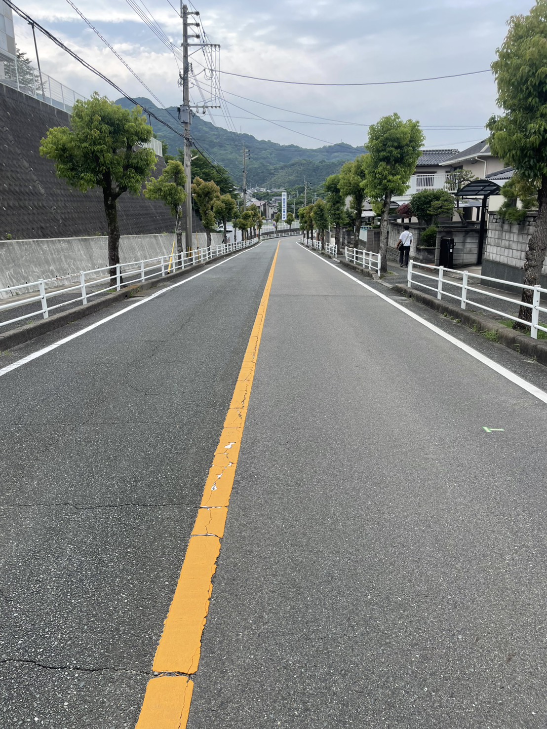 前面道路
