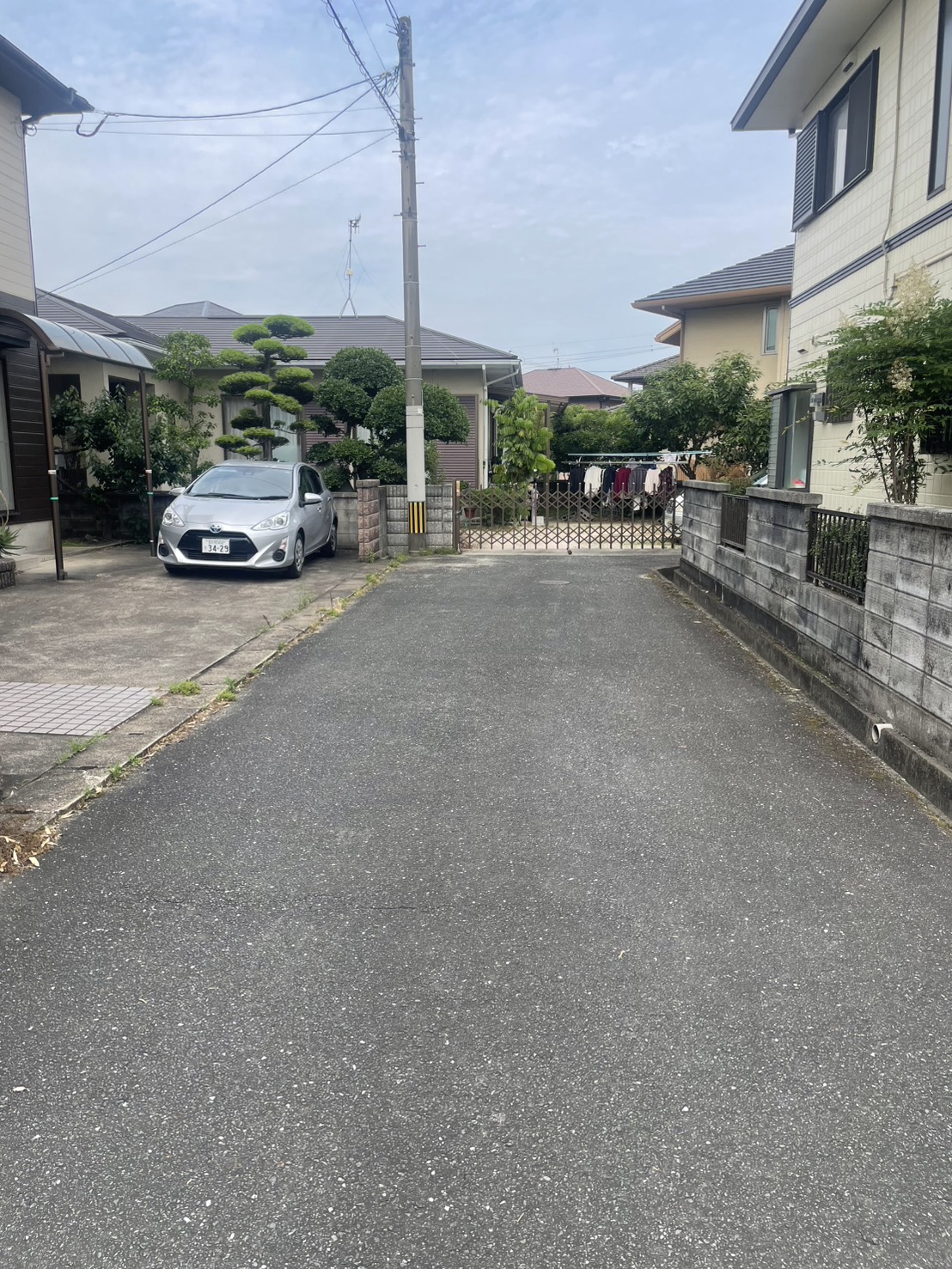 前面道路②